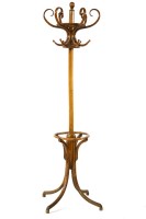 Lot 604 - A bentwood hat and coat stand