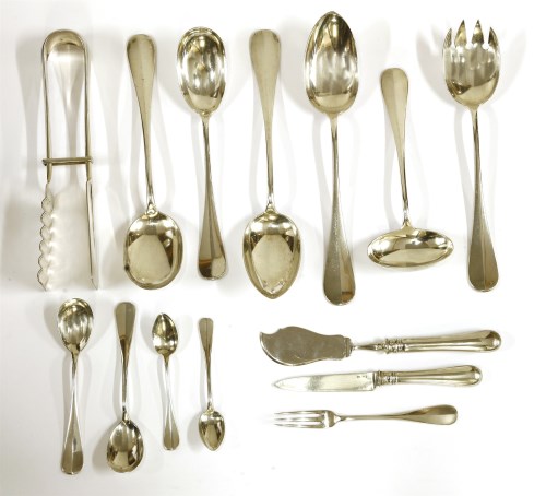 Lot 91 - A collection of Austrian silver cutlery