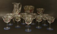 Lot 342 - A suite of Orrefors 'Maja' glass