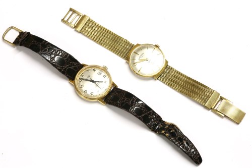 Lot 46 - A gentlemen's J W Benson London Incabloc mechanical watch