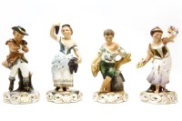 Lot 343 - A set of 'The Four Seasons' figures by Royal Crown Derby