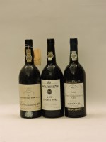 Lot 192 - Assorted Port to include one bottle each: Smith Woodhouse