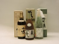 Lot 248 - Assorted Japanese Whisky to include one bottle each: Suntory Japanese Malt