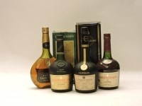 Lot 252 - Assorted Cognac to include one bottle each: Courvoisier Cognac