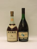 Lot 258 - Assorted Cognac to include: Hine Vieux Cognac VSOP