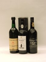 Lot 198 - Assorted Port to include one bottle each: Graham's