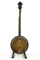 Lot 432 - A Palmer resonator banjo