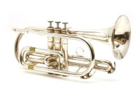 Lot 420 - A Yamaha silver plated cornet