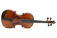 Lot 413 - A late 19th century Continental violin