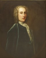 Lot 648 - Circle of Enoch Seeman (1694-1744)
PORTRAIT OF A YOUNG GENTLEMAN
