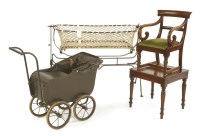 Lot 860 - Three items from the nursery at St Paul's Walden Bury