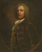 Lot 647 - Circle of George Knapton (1698-1778)
PORTRAIT OF A GENTLEMAN
