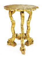 Lot 768 - A grotto table