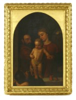 Lot 628 - Ford Madox Brown (1821-1893)
THE HOLY FAMILY WITH JOHN THE BAPTIST