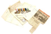 Lot 188 - A Great War group of five medals