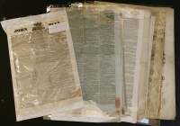 Lot 346 - Old newspapers