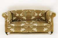 Lot 630 - A Victorian two seater settee