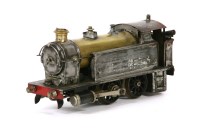 Lot 219 - An 'O' gauge scratch built live steam model of a tank engine