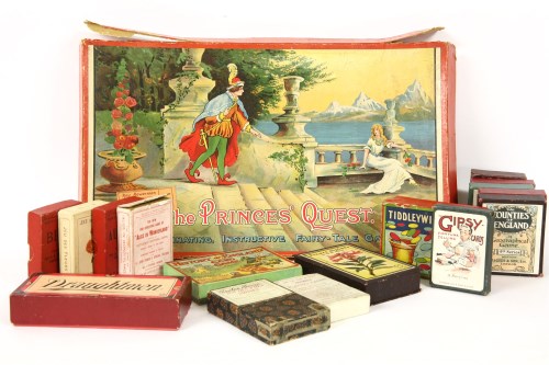 Lot 292 - A late 19th century to early 20th century The Princes' Quest board game