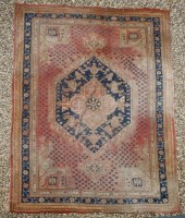 Lot 632 - A Turkish red rug