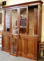 Lot 489 - A Victorian mahogany bookcase