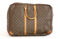 Lot 323B - A Louis Vuitton vintage 'Sirius 55' monogrammed leather suitcase