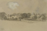 Lot 541 - James Duffield Harding OWS (1797-1863)
ICKWORTH FROM THE SOUTH-EAST
Inscribed and dated ‘August 22 36’ l.l.