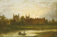 Lot 547 - Follower of John Paul
A VIEW OF ETON COLLEGE
Oil on canvas
61 x 91cm

Provenance: The Priory