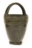 Lot 537 - A bronze bucket or situla