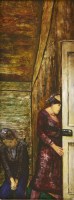 Lot 12 - *Carel Weight RA (1908-1997)
'ANXIETY'
Signed u.l.