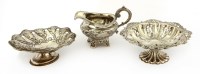 Lot 379 - A Victorian silver cream jug