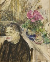 Lot 406 - Olwyn Bowey RA (b.1936)
PORTRAIT SKETCH OF EUGENIA
Oil on canvas
61 x 51cm

Exhibited: Royal Academy