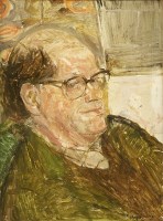 Lot 456 - Olwyn Bowey RA (b.1936)
PORTRAIT OF CAREL WEIGHT