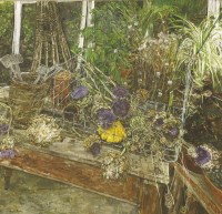 Lot 558 - Olwyn Bowey RA (b.1936)
IN THE GREENHOUSE
Signed l.l.