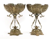 Lot 252 - A pair of silver comports