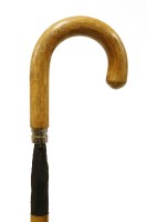 Lot 494 - A stout traditional walking stick