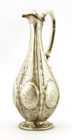 Lot 273 - A Victorian silver ewer