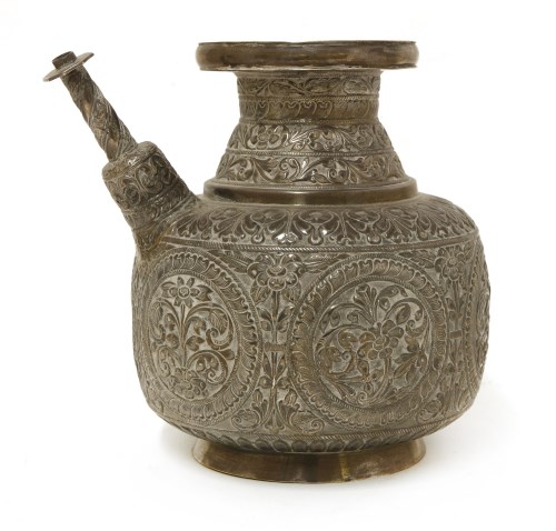 Lot 251 - An Indian silver water carrier