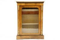 Lot 555 - A Victorian inlaid walnut pier cabinet