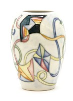 Lot 350 - A Moorcroft one-off Sky is the Limit vase