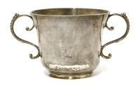 Lot 256 - An early 19th century Channel Islands silver christening cup