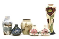 Lot 341 - Cobridge and Burslem vases