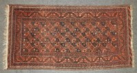 Lot 613 - A hand knotted Bokhara rug