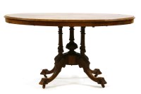 Lot 587 - A Victorian loo table