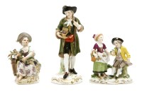 Lot 180 - A late 19th to early 20th century Meissen porcelain figure