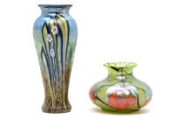 Lot 326 - An Okra studio glass vase