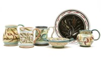 Lot 391 - A collection of signed Denby ware items