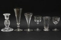 Lot 430 - A collection of Georgian and later glass ware