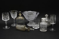 Lot 428 - A collection of Georgian and later glass ware