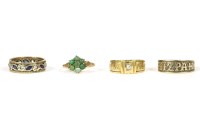 Lot 1 - Four assorted rings